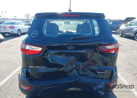 2020 Ford Ecosport S from USA, damaged, VIN MAJ6S3FL5LC366097